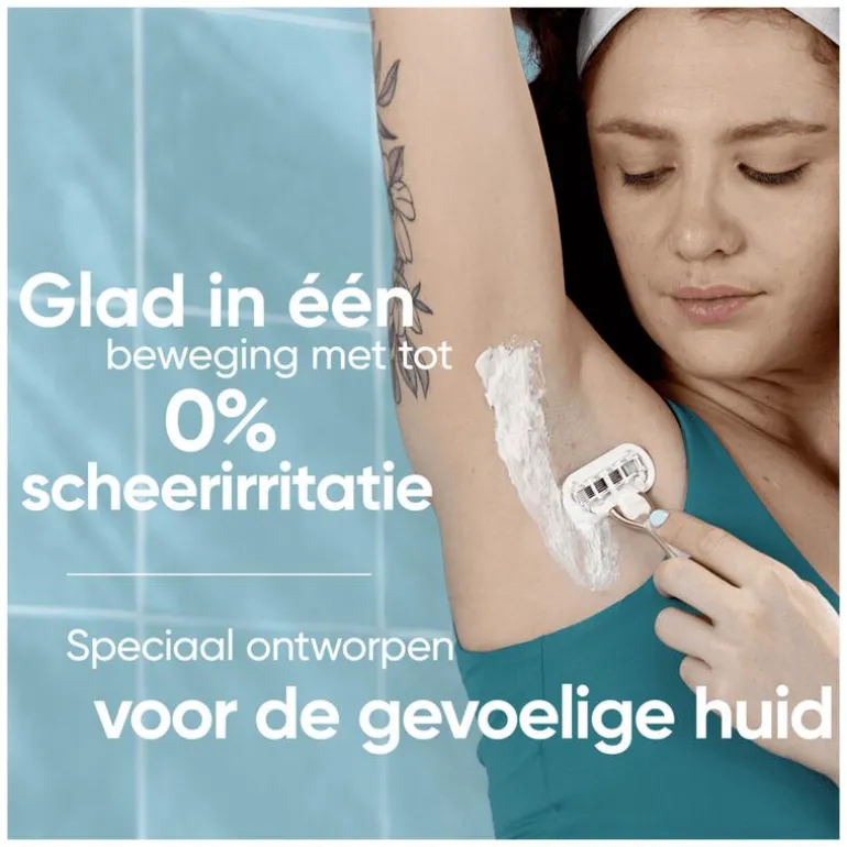 Gillette Venus Pro Smooth Sensitive Navulmesjes 14 Stuks