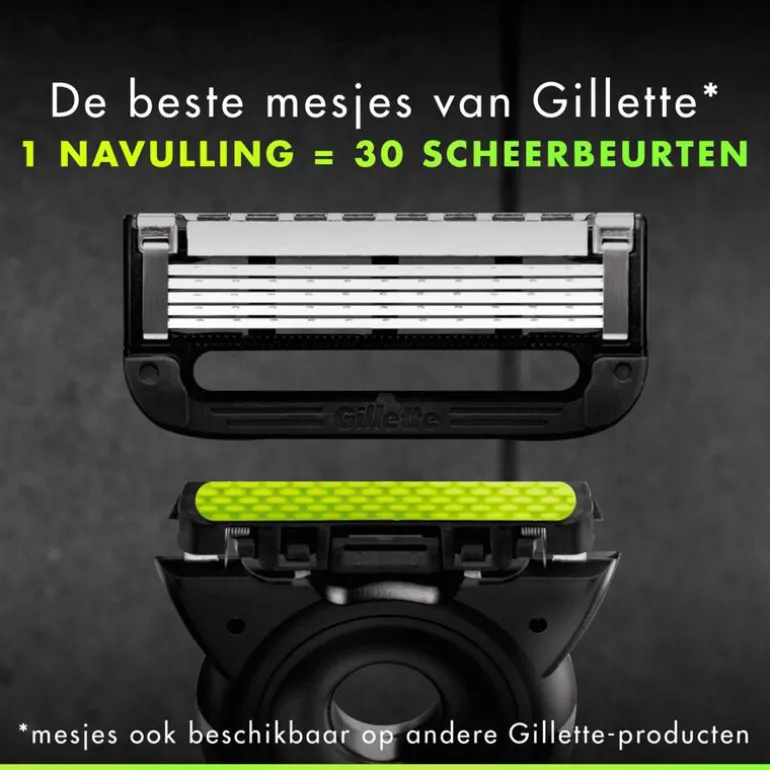GilletteLabs Navulmesjes 4 Stuks