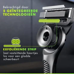 GilletteLabs Scheersysteem 1 Handvat Met 1 Navulmesje
