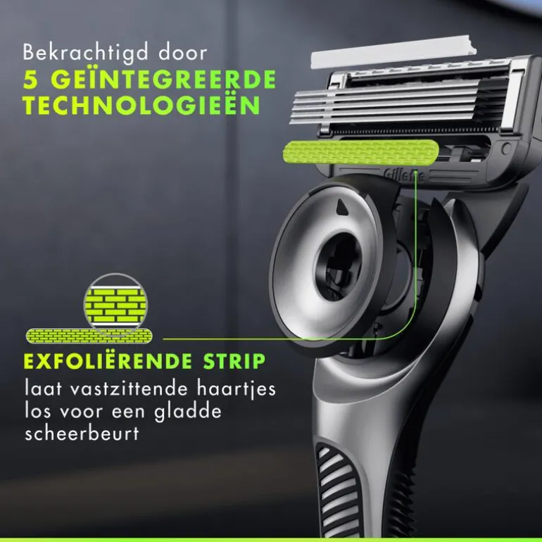 GilletteLabs Scheersysteem 1 Handvat Met 1 Navulmesje