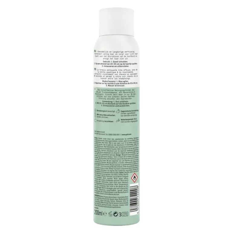 Guhl 30sec Droogshampoo Pure Frisheid 200ml