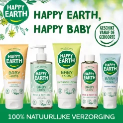 Happy Earth 100% Natuurlijke Baby & Kids Bad Olie 150 ml