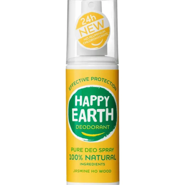 Happy Earth 100% Natuurlijke Jasmine Ho Wood Deodorant Spray 100 ML