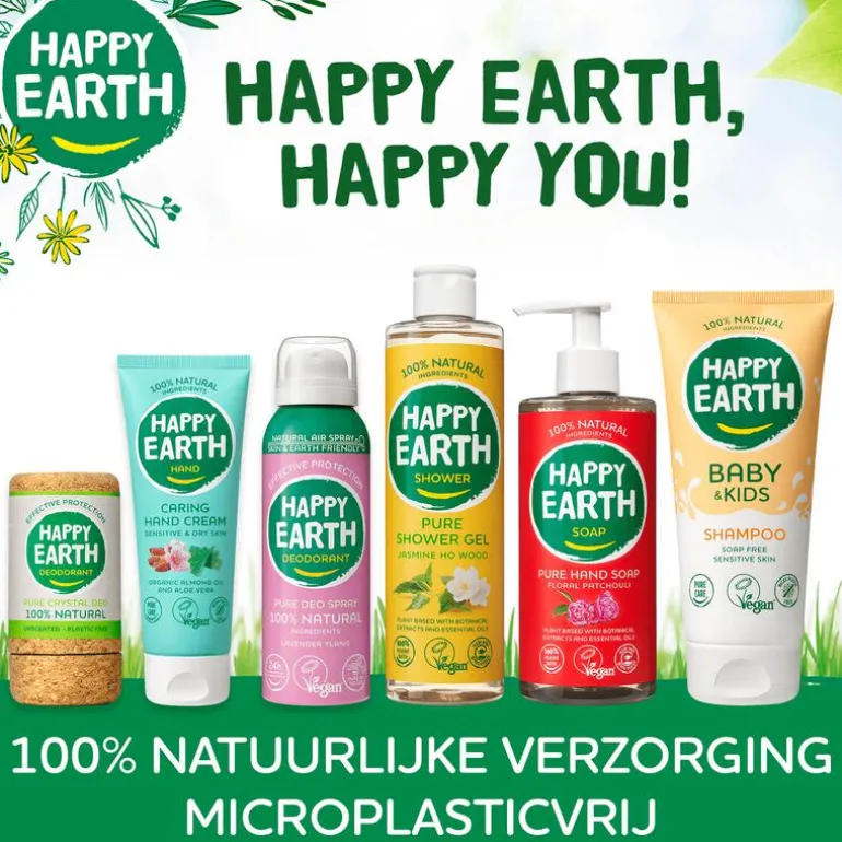 Happy Earth 100% Natuurlijke Jasmine Ho Wood Deodorant Spray 100 ML