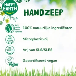 Happy Earth Jasmin Ho Wood 100% Natuurlijke Handzeep 300 ML
