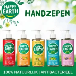 Happy Earth Jasmin Ho Wood 100% Natuurlijke Handzeep 300 ML