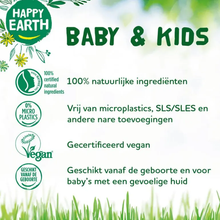 Happy Earth Zachte Body Lotion Baby & Kids