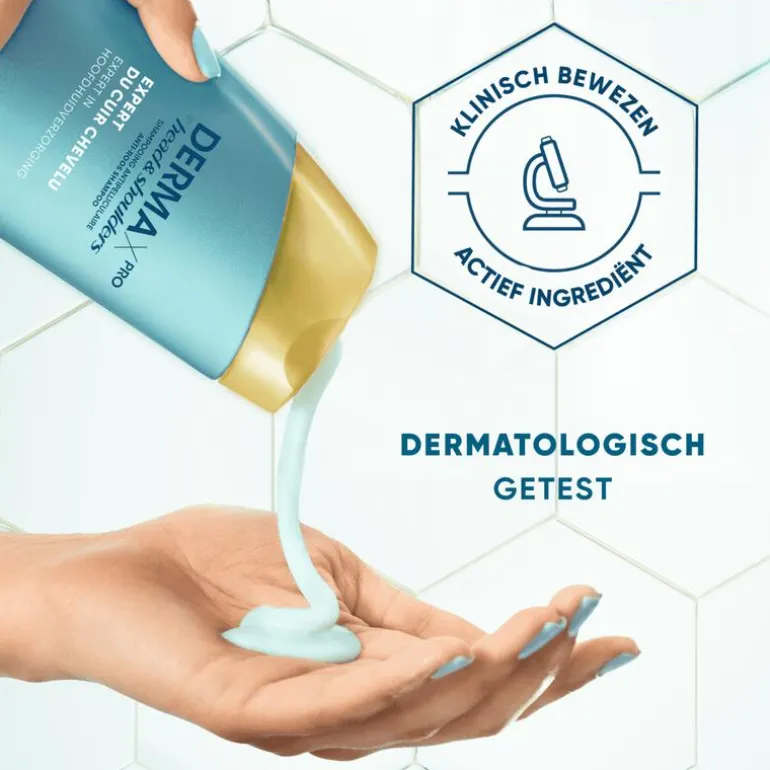Head & Shoulders Derma X Pro Hydrateert Shampoo Anti-roos 250 ml