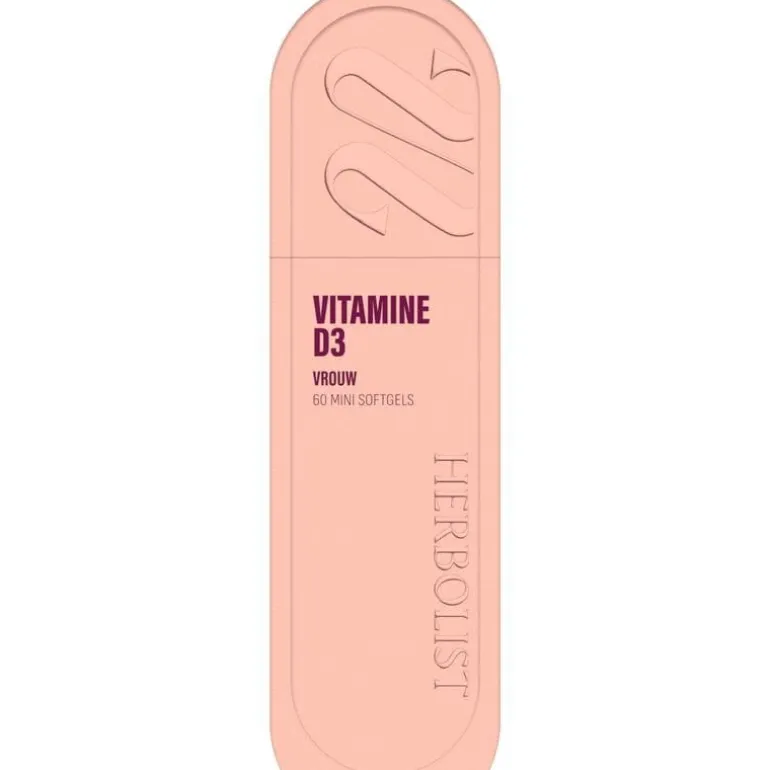 Herbolist vitamine D3 softgels 60st