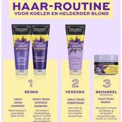 John Frieda Violet Crush Purple Toning Mask 250 ML