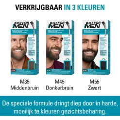 Just For Men Snor & Baard Zwart M55
