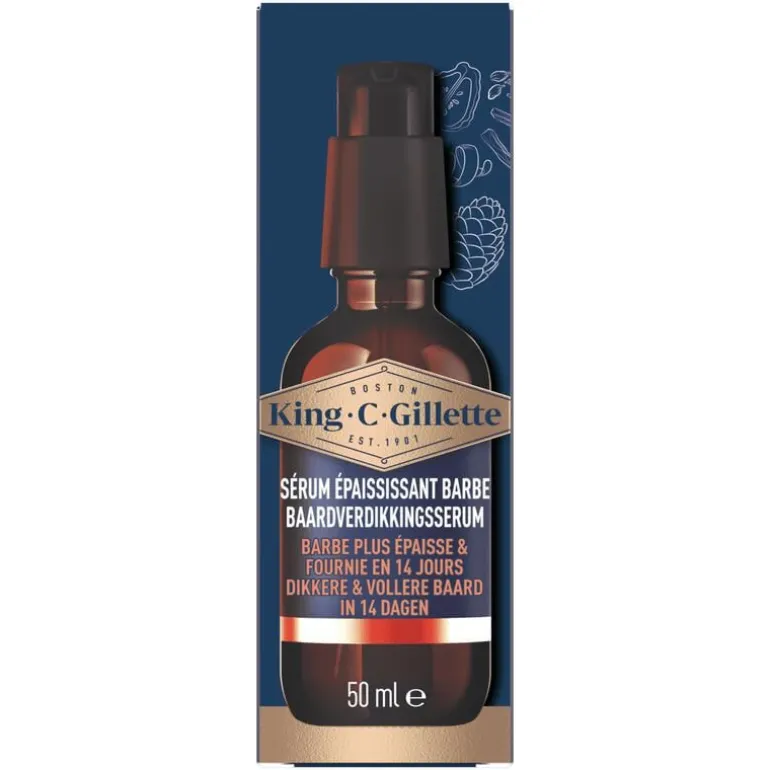 King C. Gillette Baardverdikkingsserum 50 ML