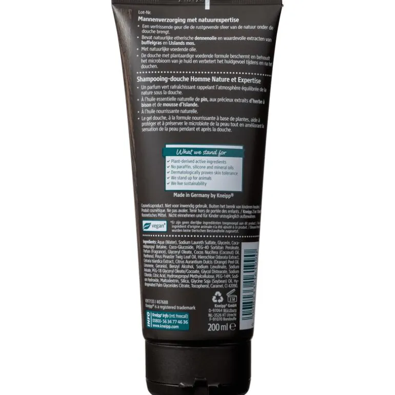 Kneipp Men 2-in-1 Nature Feeling Douchegel 200 ml