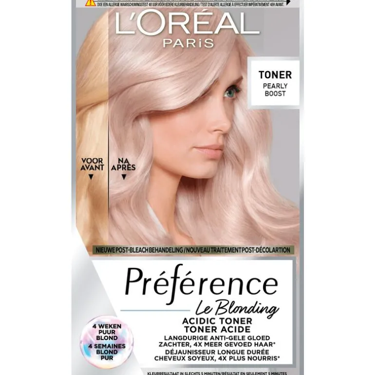 L Oréal Paris Préférence Toner Pearly Boost