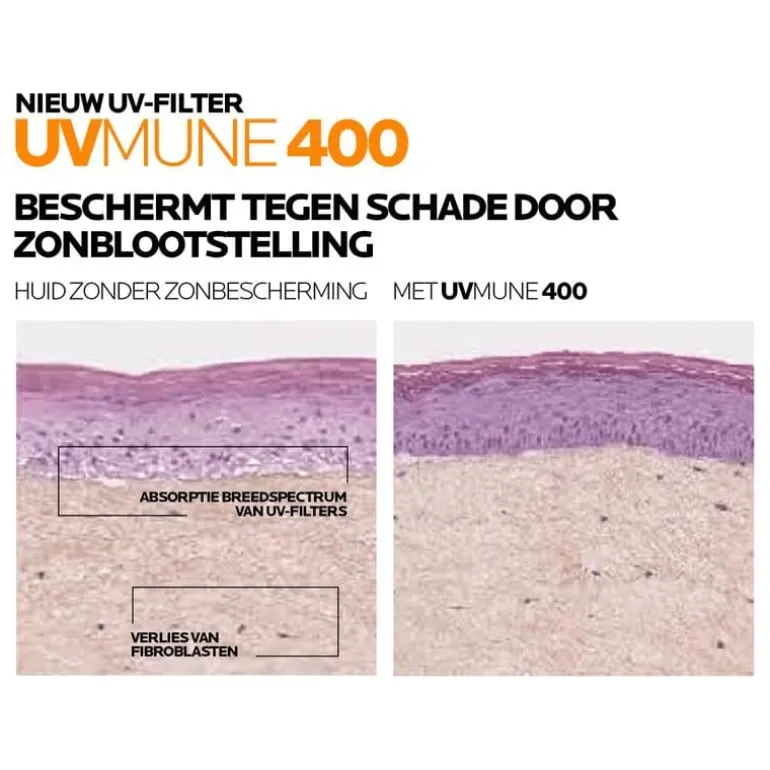 La Roche-Posay Anthelios Onzichtbare Zonnefluide Getint SPF50+ 50 ML