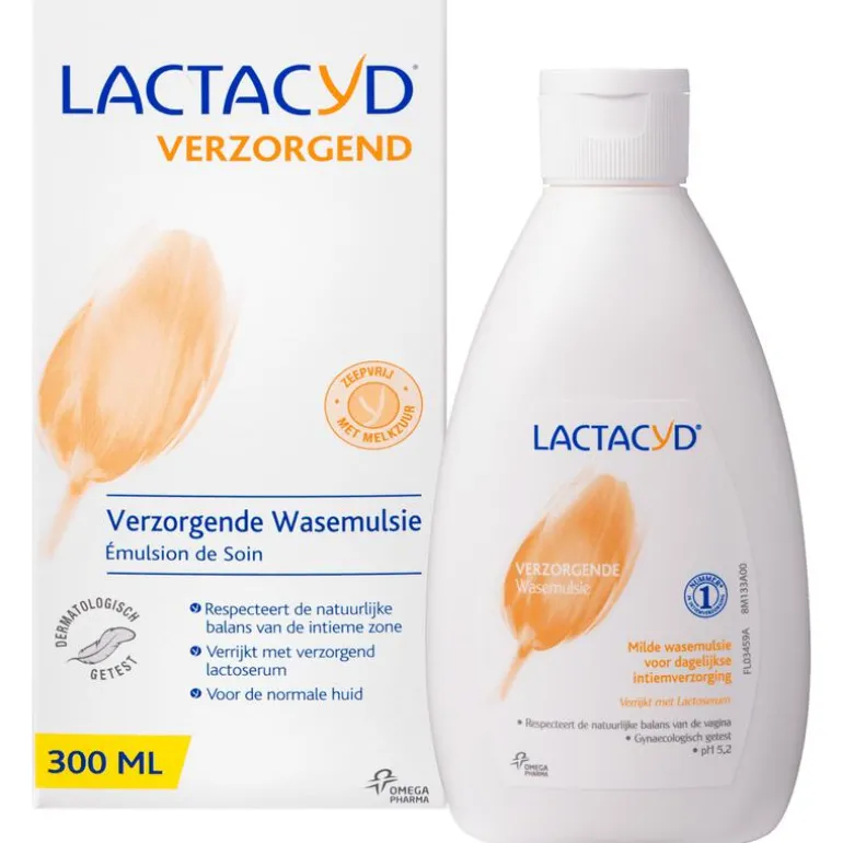Lactacyd Verzorgende Wasemulsie Intieme Hygiëne 300 ML