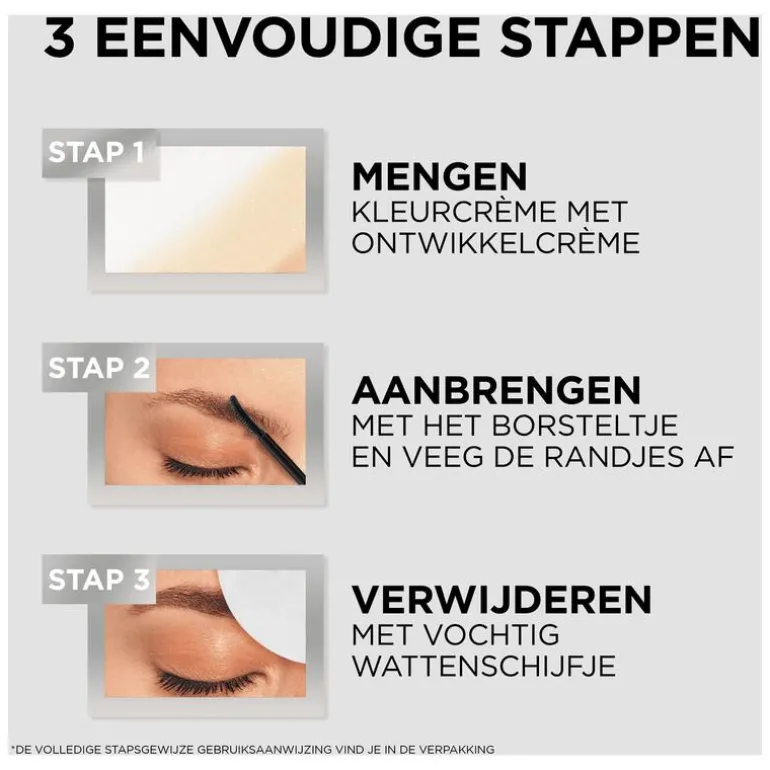 L'Oréal Paris Brow Color wenkbrauwverf 5.0 Brunette 30ML