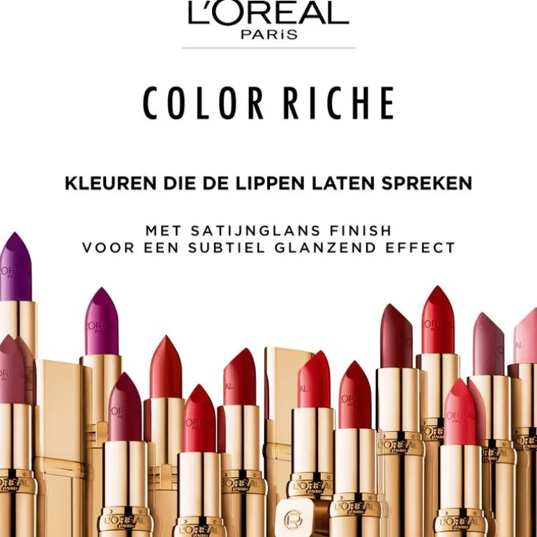 L'Oréal Paris Color Riche Satin 110 Made in Paris Lippenstift 4,5 GR