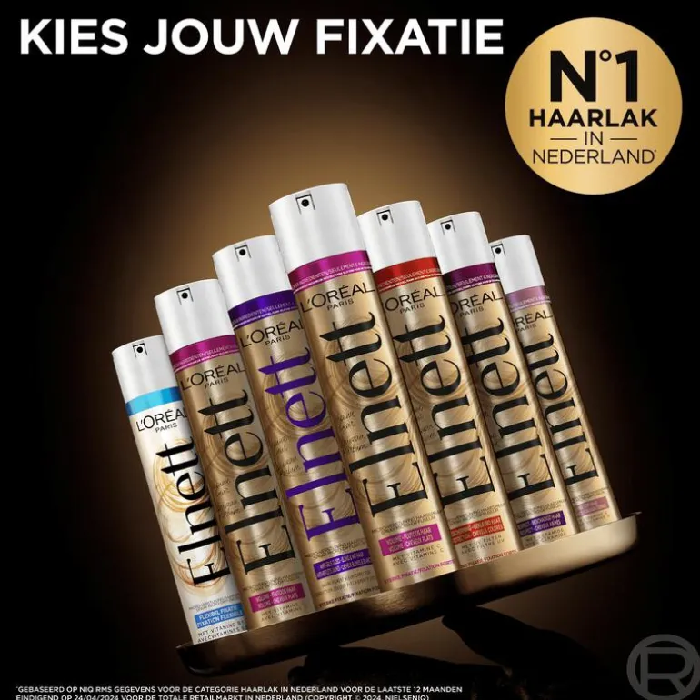 L'Oréal Paris Elnett Satin Volume Haarspray Extra Sterk 200 ML