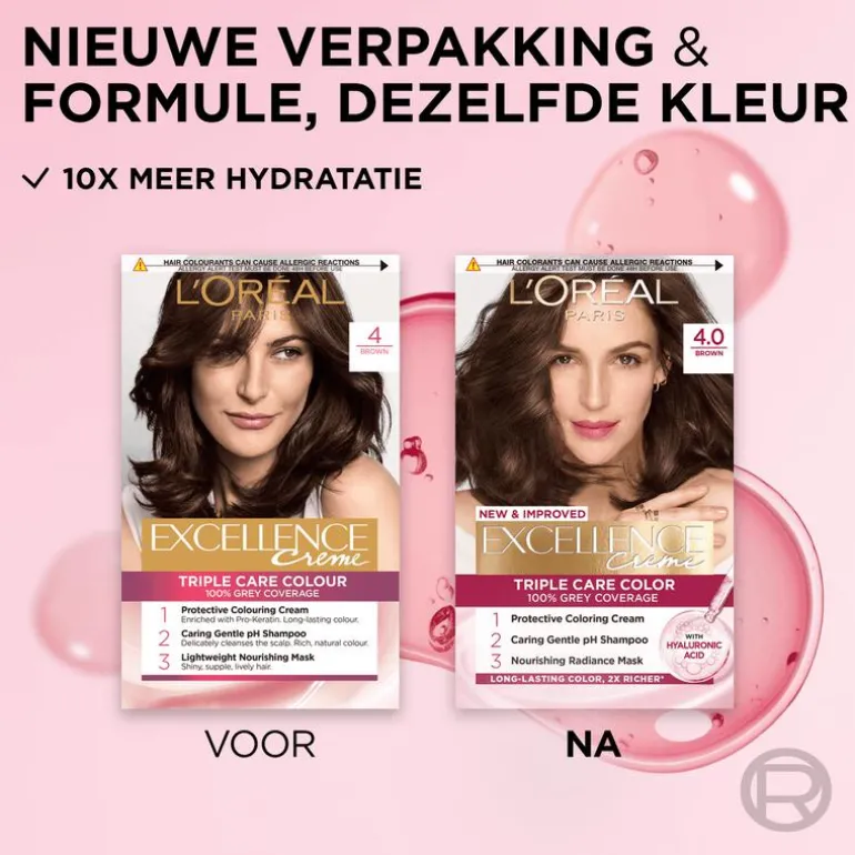 L'Oréal Paris Excellence Crème Verzorgende Crèmekleuring 9.3 Zeer Licht Goud Blond