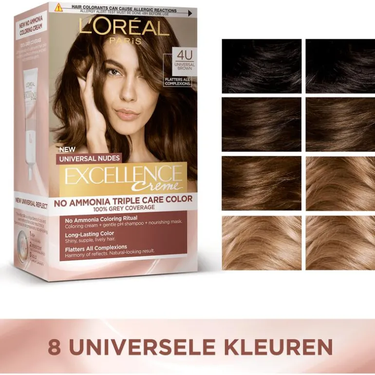 L'Oréal Paris Excellence Universal Nudes Permanente Haarverf 9U Zeer Lichtblond