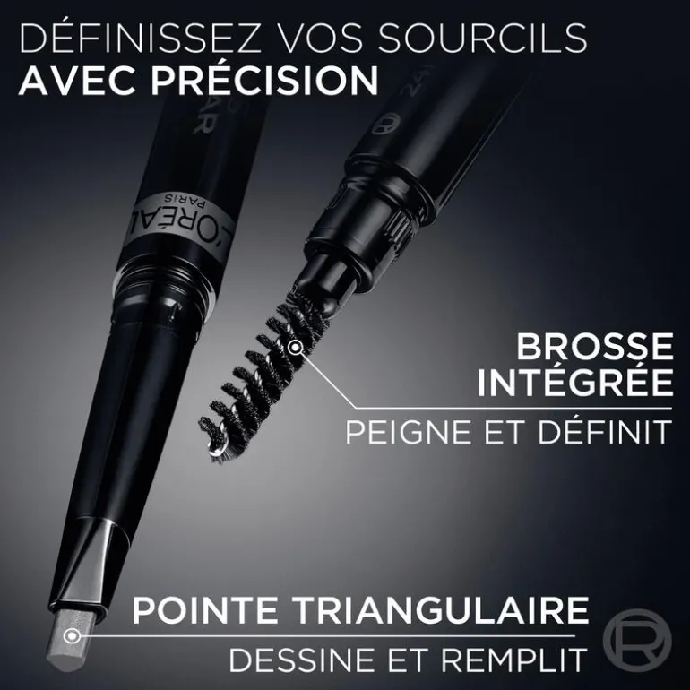 L'Oréal Paris Infaillible 24H Brow Filling Triangular Wenkbrauwpotlood 5.0 Light Brunette