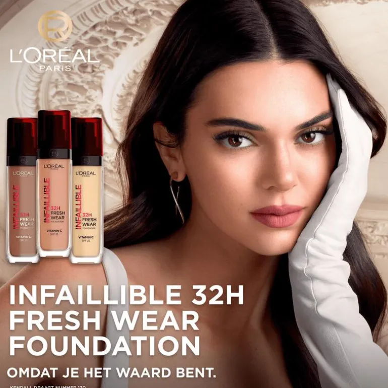 L'Oréal Paris Infaillible 32HR Fresh Wear 132 Reno Foundation met SPF25 30ML