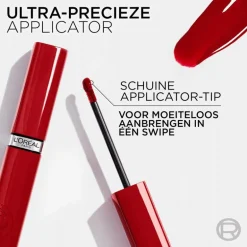 L'Oréal Paris Infaillible Laque Resistance 415 Red Bisou Lippenstift