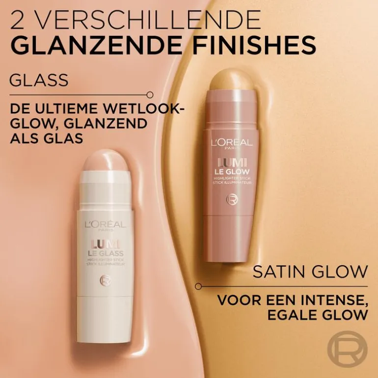 L’Oréal Paris Lumi Le Glow 635 Golden Couture Highlighter Stick