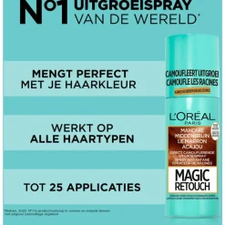 L'Oréal Paris Magic Retouch Camouflerende Uitgroeispray Mahonie Middenbruin 75 ML