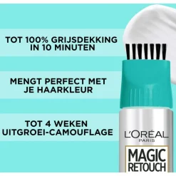L'Oréal Paris Magic Retouch Permanente Haarverf 5 Lichtbruin