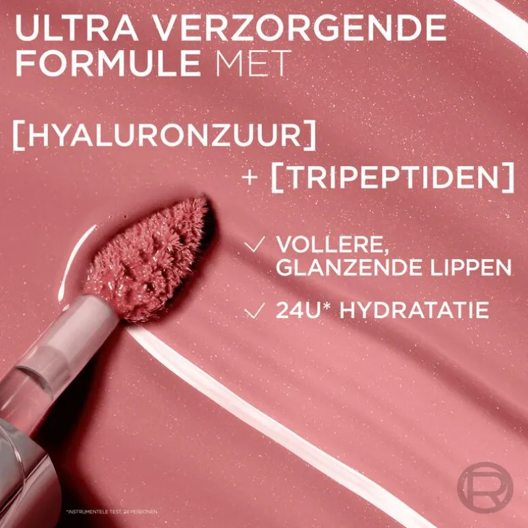 L'Oréal Paris Plump Ambition 650 Nude Macaron Lipgloss