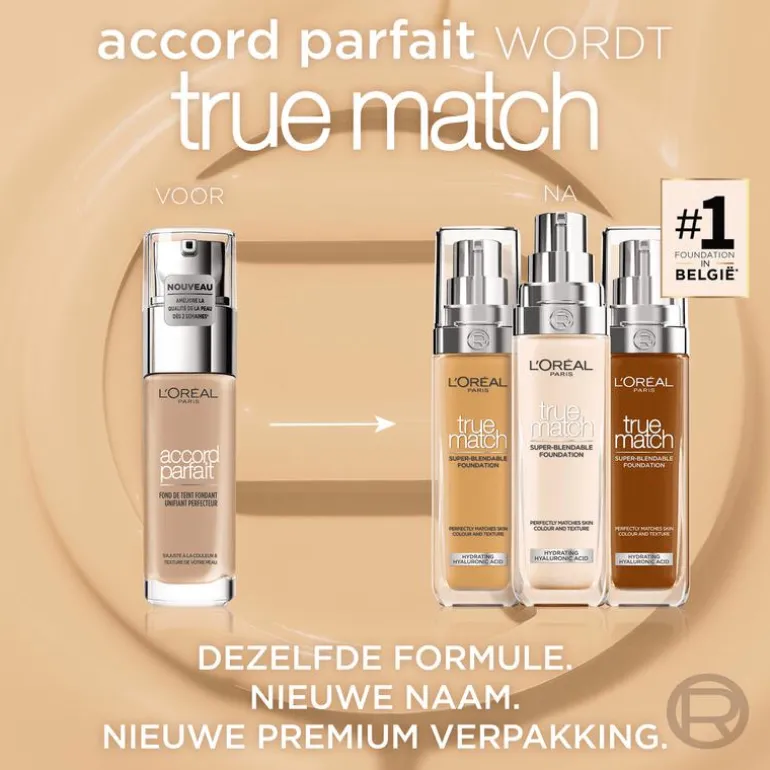 L'Oréal Paris True Match Foundation 5.5.D/W SPF 16