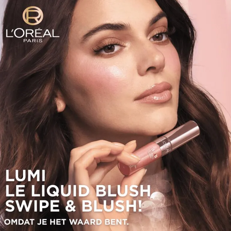 L'Oreal Lumi Le Liquid Blush 625 Glowy Gold Pink