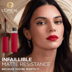 L'Oreal Paris Matte Resistance Lipstick 120 Major Crush