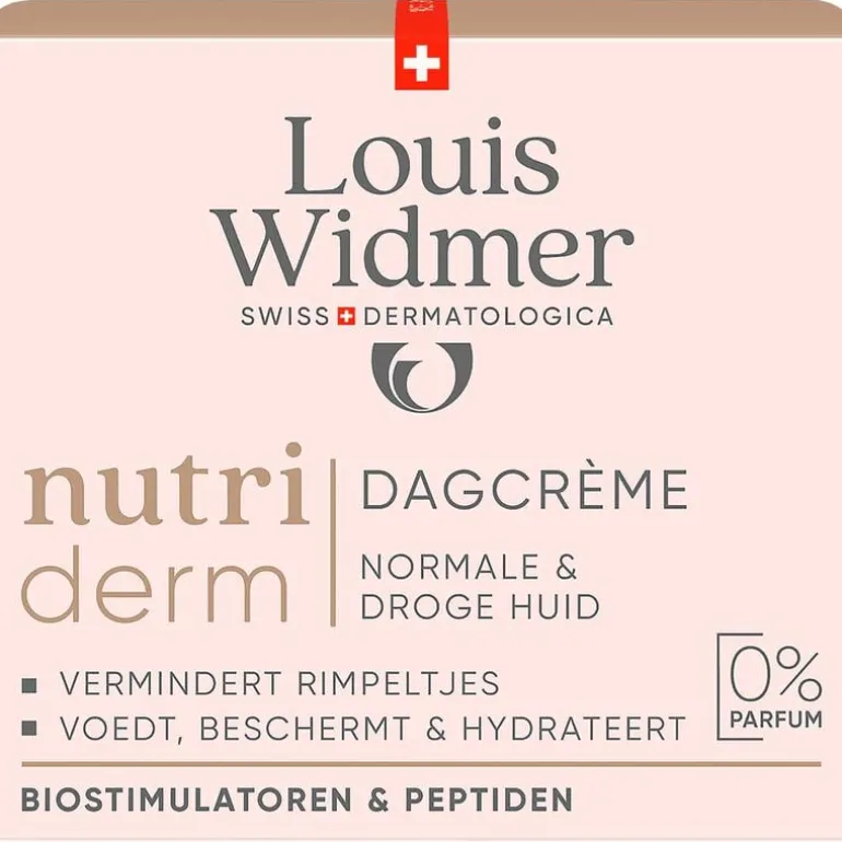 Louis Widmer Nutriderm Dagcrème Zonder Parfum 50 ML