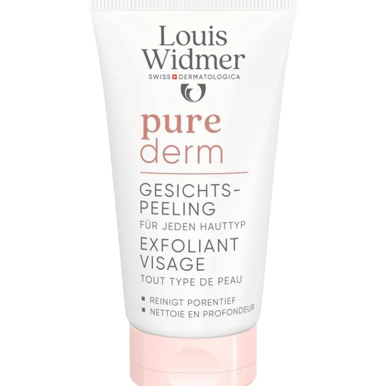 Louis Widmer Purederm Gezichtspeeling Zonder Parfum 50 ML