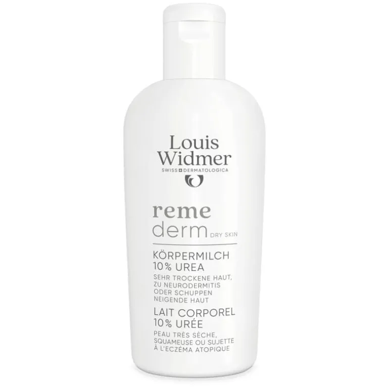 Louis Widmer Remederm Lichaamsmelk 10% Ureum Zonder Parfum 200 ML