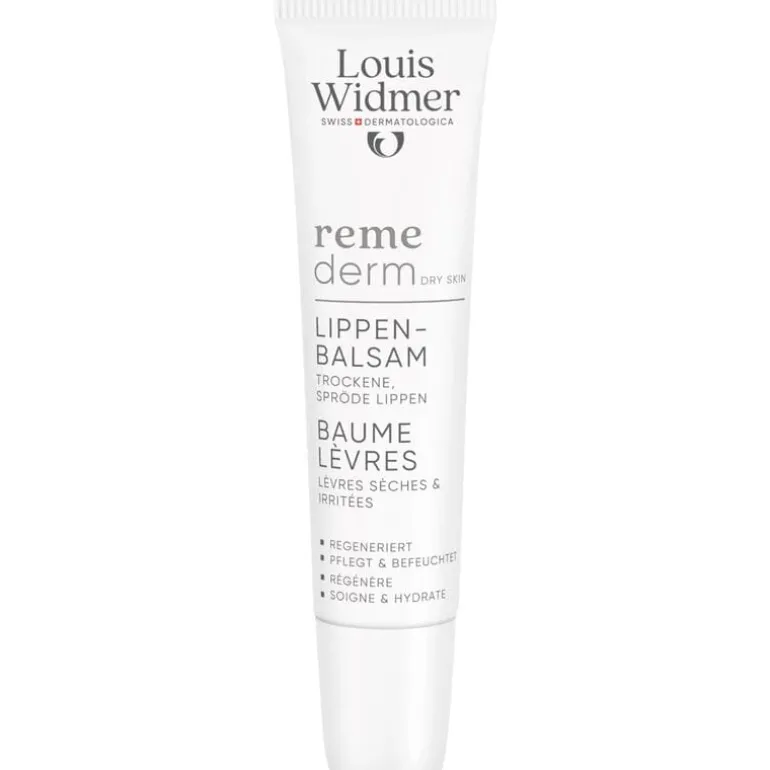 Louis Widmer Remederm Lippenbalsem Zonder Parfum 15 ML