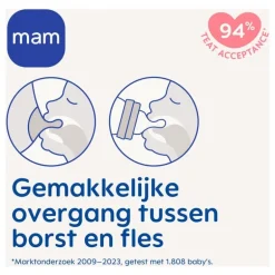 MAM Easy Start Anti-Colic Babyfles Blue 160 ML