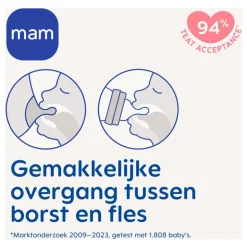 MAM Easy Start Anti-Colic Babyfles Lila 260 ML