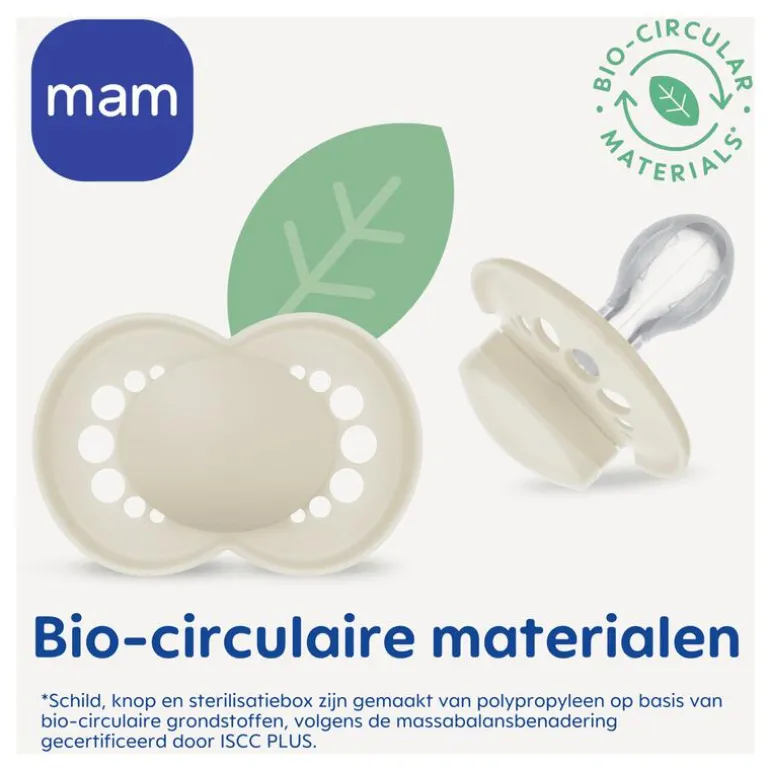 MAM Original Fopspenen 6-16 maanden Blue 2 stuks