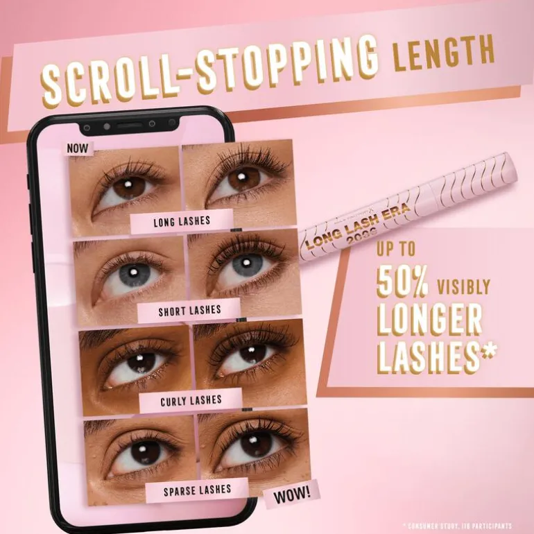 Max Factor 2000 Calorie Long Lash Era Mascara - Zwart - 001 Black