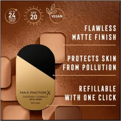 Max Factor Facefinity Reusable Compact powder Refill 008 Toffee