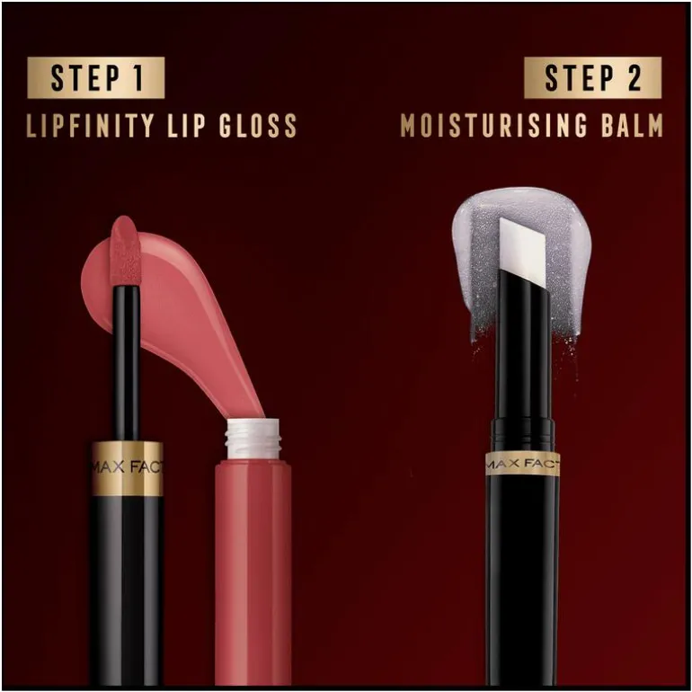 Max Factor Lipfinity Lip Colour Lipstick 330 Essential Burgundy