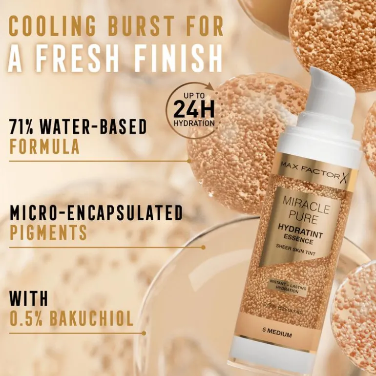 Max Factor Miracle Pure Hydratint Essence Foundation 07 Deep