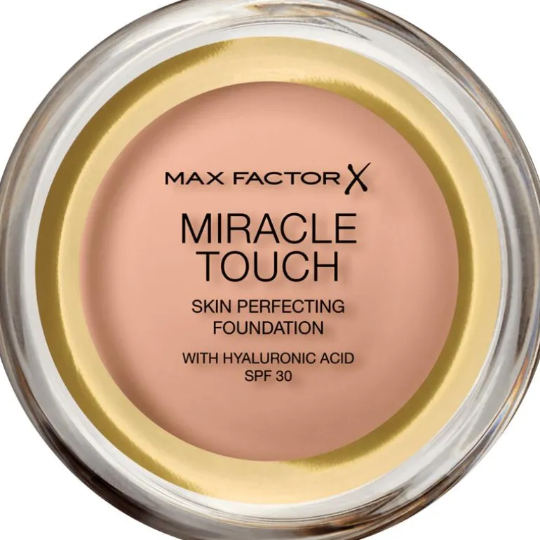 Max Factor Miracle Touch Compact Foundation 45 Warm Almond