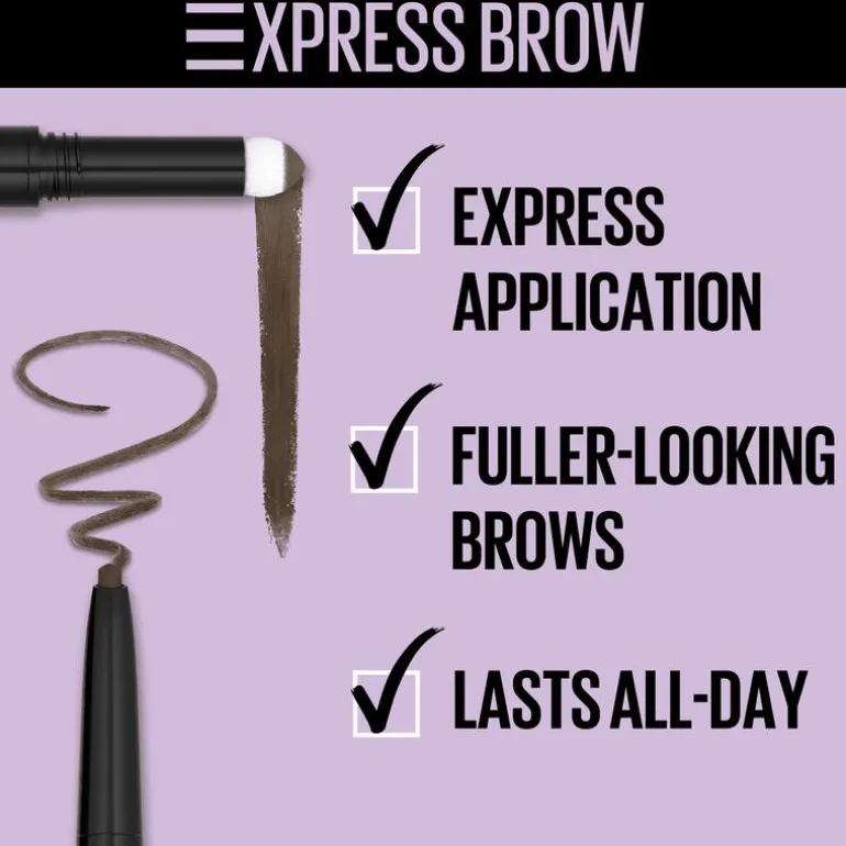 Maybelline New York Express Brow Duo Bruin Wenkbrauwpotlood 02 Medium Brown