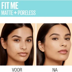 Maybelline New York Fit Me Matte + Poreless Foundation 128 Warm Nude 30 ML