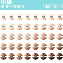 Maybelline New York Fit Me Matte + Poreless Foundation 356 Warm Coconut